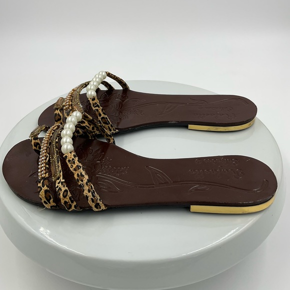 Rafaela Calcados jewel embellished sandals size 8 - Picture 3 of 8